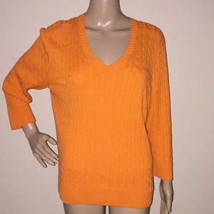 Jeanne Pierre v neck sweater